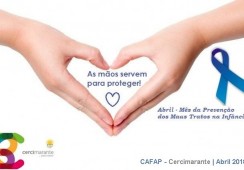 Sabia que abril é o mês da prevenção contra os maus tratos na infância?
