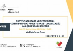 Evento de Divulgação: Contributos do projeto DNA3 - Dinamização na Ação para o 3º Setor