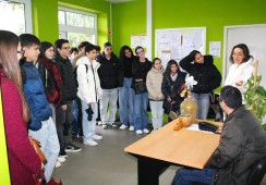 Alunos do Externato de Vila Meã visitam CACI da Cercimarante 
