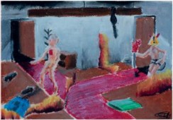 Cliente Filipe Gomes, da Cercimarante, vence primeiro prémio de Pintura do CRIDEM 2020