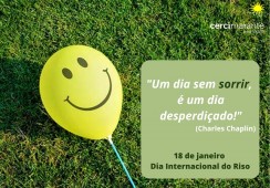 Hoje, 18 de janeiro, é Dia Internacional do Riso! 