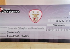 Casa do Benfica de Alpendurada faz donativo à Cercimarante