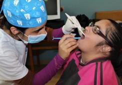 Cercimarante recebe visita do projeto - Dr. Risadas