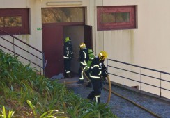 Simulacro de incêndio testou meios de segurança do CFRP