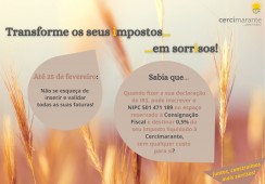 Transforme os seus impostos... em sorrisos!