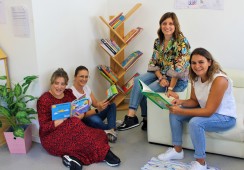CAFAP cria “Cantinho da Leitura” no Ponto de Encontro Familiar