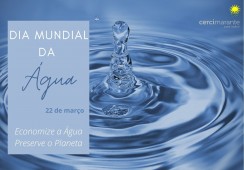 Hoje, é o Dia Mundial da Água!