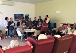 Grupo das Janeiras do C.A.O. da Cercimarante levou alegria a Escolas e Instituições