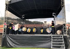 Grupo de Bombos do C.A.O. da Cercimarante atuou em São Faustino, Guimarães