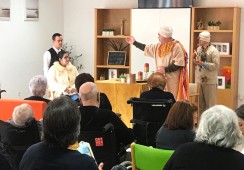 Grupo de Expressão Dramática do CACI atua na Associação O Bem-Estar