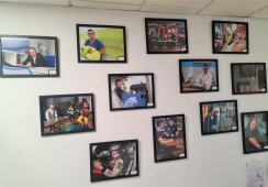 Fotografias do projeto Eu quero ser...!, oferecidas ao CACI da Cercimarante 
