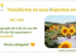 Agradecimento Público - Consignação do IRS / IVA à Cercimarante!