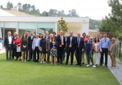 Delegações de Achères e Wiesloch visitam Cercimarante