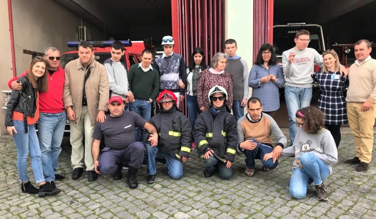 Visita ao Quartel dos Bombeiros Voluntários de Amarante