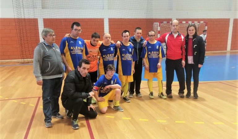 Atletas do CAT/Cercimarante na 26ª Taça de Portugal de Futsal