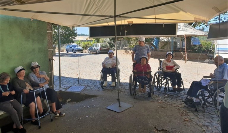 Visita da ERPI ao S. Gens com a Casa da Boavista Residência Sénior