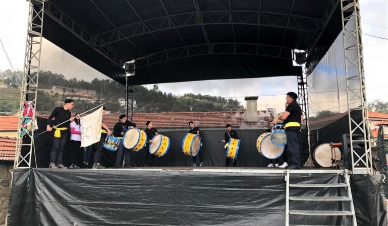 Grupo de Bombos do C.A.O. da Cercimarante atuou em São Faustino, Guimarães