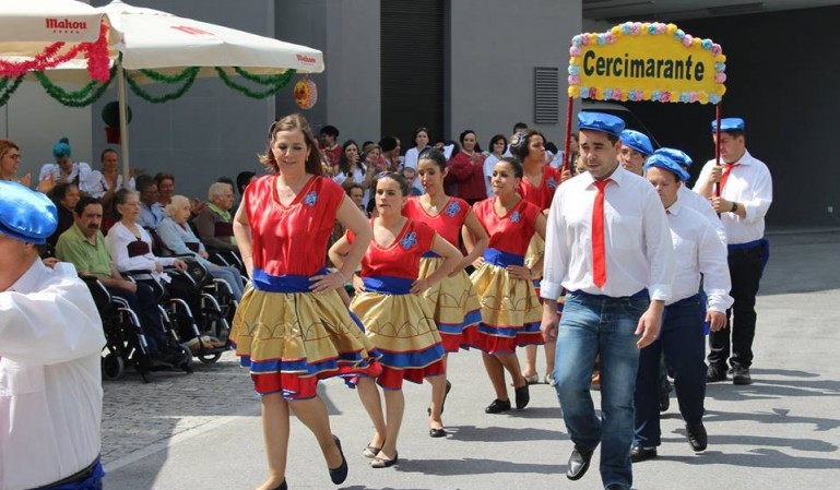 Cercimarante levou Marchas Populares à  Unidade de Cuidados Continuados