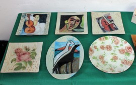 Pratos decorativos 